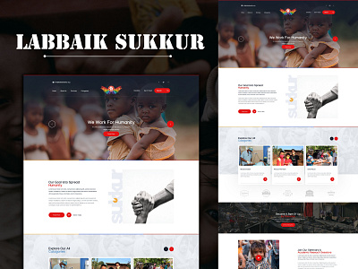 Labbaik Sukkur design ui web design