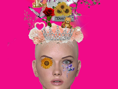 Think pink 2020 2021 art color cute pink design dope fyp illustration logo ui