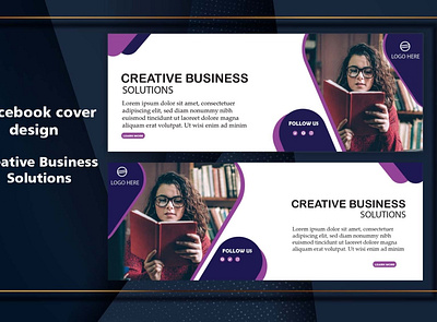 facebook cover design for creative business