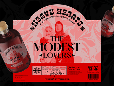 The Modest Lovers - Gin Packaging Exercise