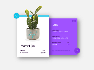 DailyUI Challenge #002 - Credit Card Checkout