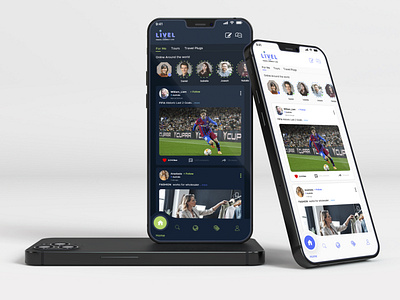 Livel UI/UX Application mock up | Social Media App app design design graphic design illustration livel livel app design ui ui app uiux app user interface