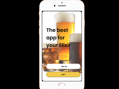 Mobile Beer app design 3d animation branding dailyui design graphic design illustration logo motion graphics ui ux