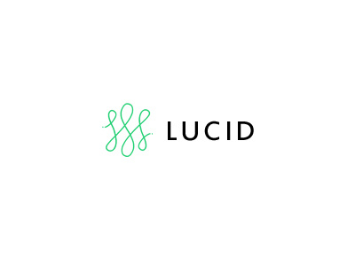 Lucid logo handdrawn logo lucid