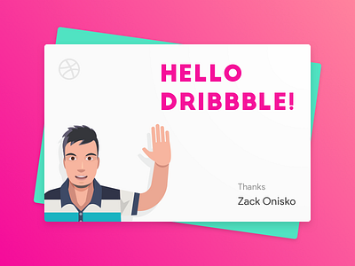 Hello Dribbble! design graphic design illustration material design sketch ui ui design ux vector