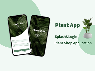 Plant App app plant ui uiux
