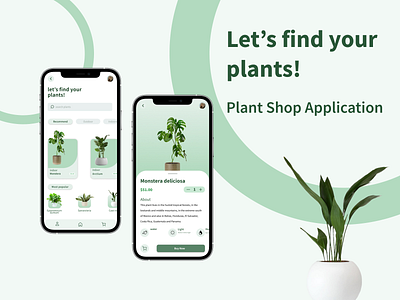 Plant App app design ui uiux