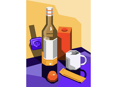 Still life illustration still life vector