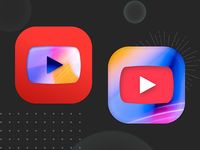 #dailyUI005 - Youtube App Icon (iOS)