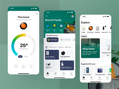 Smart Home Mobile App | UI Challenge #05