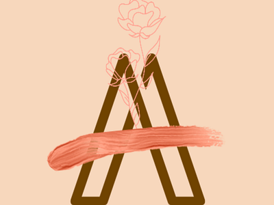 A letter logo branding design graphic design icon illustration logo