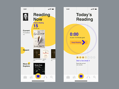 Reading App app app design application bhsad bhsadmad book design iambritankastudent mad6 mobile mobile app mobile app design mobile ui reading app typography ui uidesign