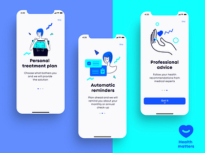 CheckUp App Onboarding app app design bhsadmad checkup colorful health health app health care healthcare healthy medical medical app medical care medical design medical illustration medicine ui ui design ui illustration