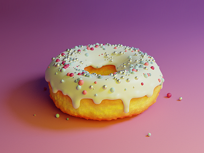 Donut 3dmodel b3d blender digitalart donut tasty