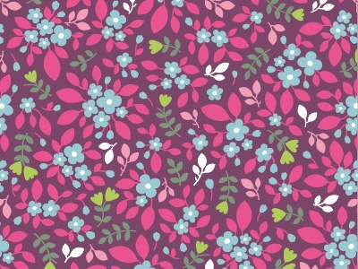 Floral pattern background bloom flat floral flower pattern pink seamless