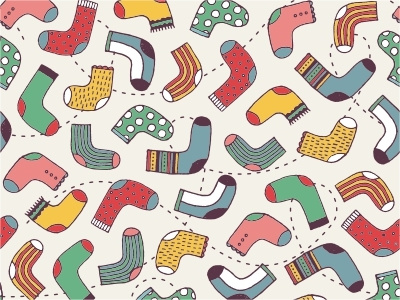 Funny socks backdrop background childish colorful cute pattern seamless socks sox
