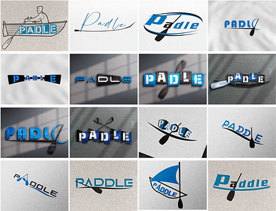 Padle Logo branding business card graphic design logo typography ui ux vector