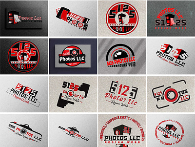 Photo Booth Logo branding business card design graphic design logo typography ui ux vector