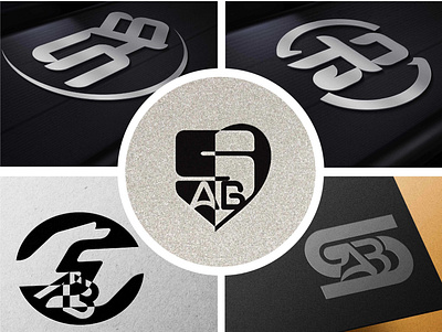 SAB Logo branding business card graphic design logo typography ui ux vector