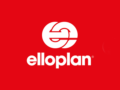 Elloplan branding logo redesign typo