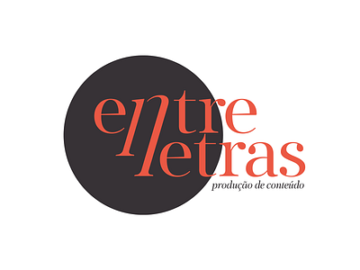 Entrelletras branding logo
