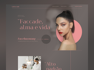 LaFaccade - Concept UI concept design ui ui design web