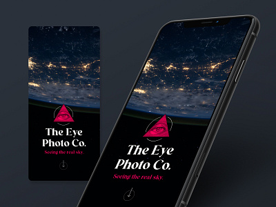 The Eye • Concept concept design interface logo mobile space ui ux