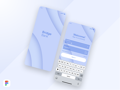 Bridge Bank asset management banking app dataviz uidesign ux design wealth management