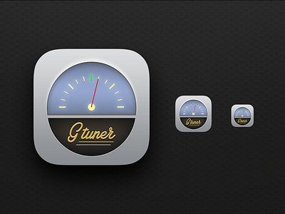 Daily UI 005 - Icon - Guitar tuner