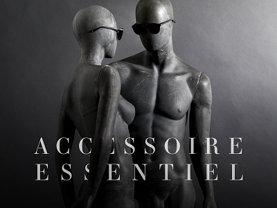 Accessoire Essentiel accessoire artdirection design essentiel eyewear fashion focus mannequin mannequins naked nude photography