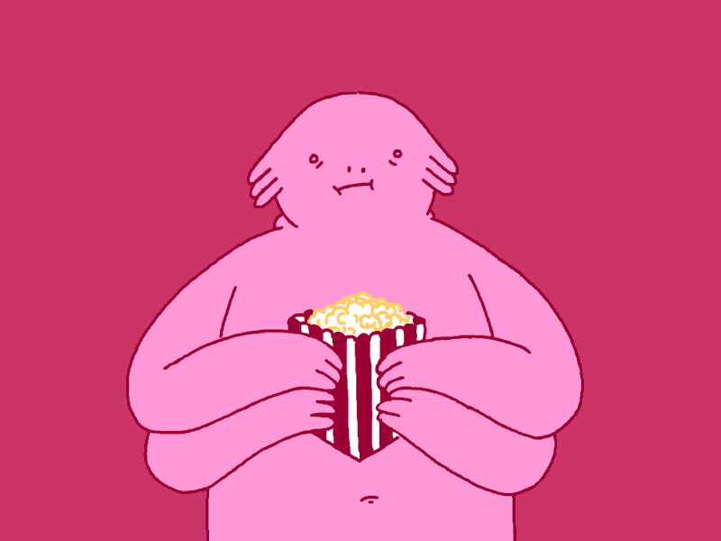 popcorn by Emma Ehrling on Dribbble