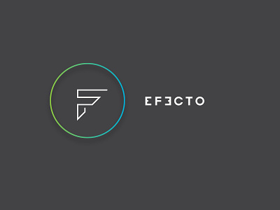 EFECTO branding logo make it simple minimal photography agency