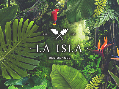 LA ISLA RESIDENCES advertising campaign design luxury living paradise photoshop