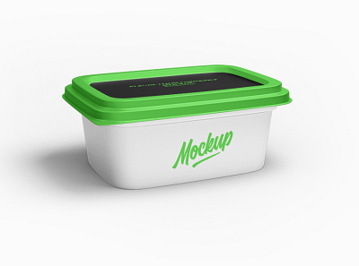 Free Plastic Food Container Mockup container download food free mockup plastic