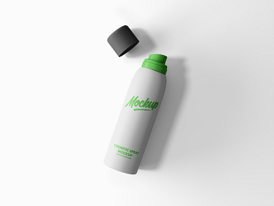 Free Cosmetic Spray Bottle Mockup bottle cosmetic download free mockup spray