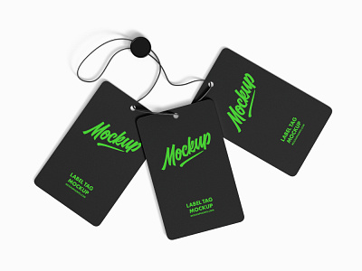 Free 3 Label Tag Mockup download free label mockup tag