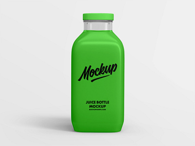 Free 350ml Juice Bottle Mockup bottle download free juice mockup