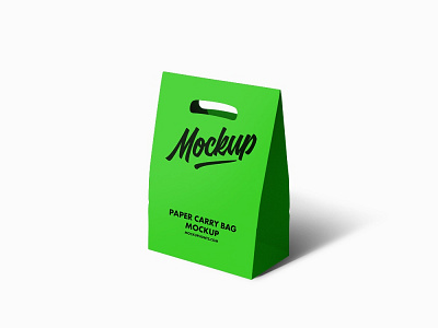 Free Paper Carry Bag Mockup bag download free mockup paper