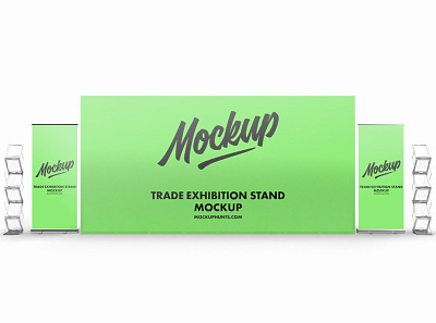Free Trade Exhibition Stand Mockup download exhibtion free mockup psd stand