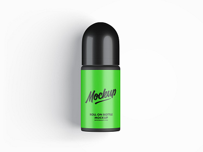 Free Roll-On Bottle Mockup