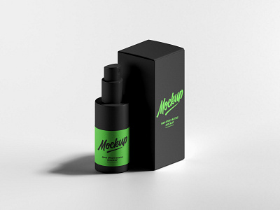 Free Mini Spray Bottle Packaging Mockup bottle download free mockup packaging psd spray