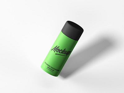 Free Cylinder Packaging Mockup cylinder download free mockup packaging psd