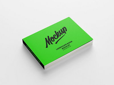 Free Landscape Book Mockup book download free landscape mockup psd