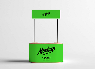 Free Booth Mockup booth branding download free mockup psd