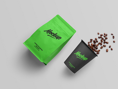 Free Coffee Packaging Mockup branding coffee download free mockup packaging psd