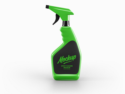 Free Spray Cleaner Bottle Mockup bottle cleaner download free mockup psd spray