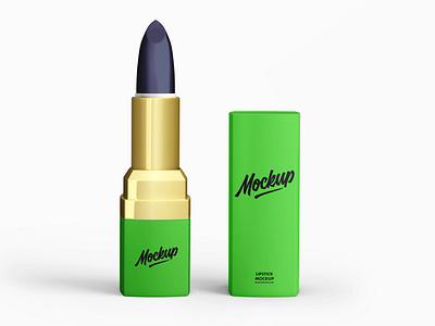 2 Free Lipsticks Mockup