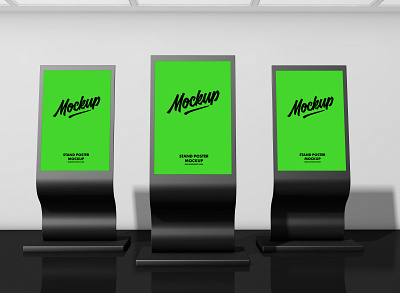 Free Expo Display Stand Poster Mockup banner download free mockup poster psd stand