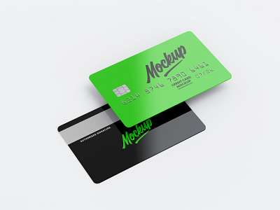 5 Free Credit Card Mockups branding card mockup credit card download free free mockup mockup psd