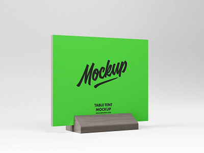 Free Wood Table Tent Mockup branding download free mockup psd table tent mockup tent mockup